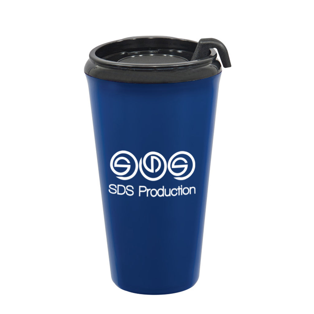 Infinity Tumbler, 16 oz - Blue - Silk Screen