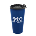 Infinity Tumbler, 16 oz - Blue - Silk Screen