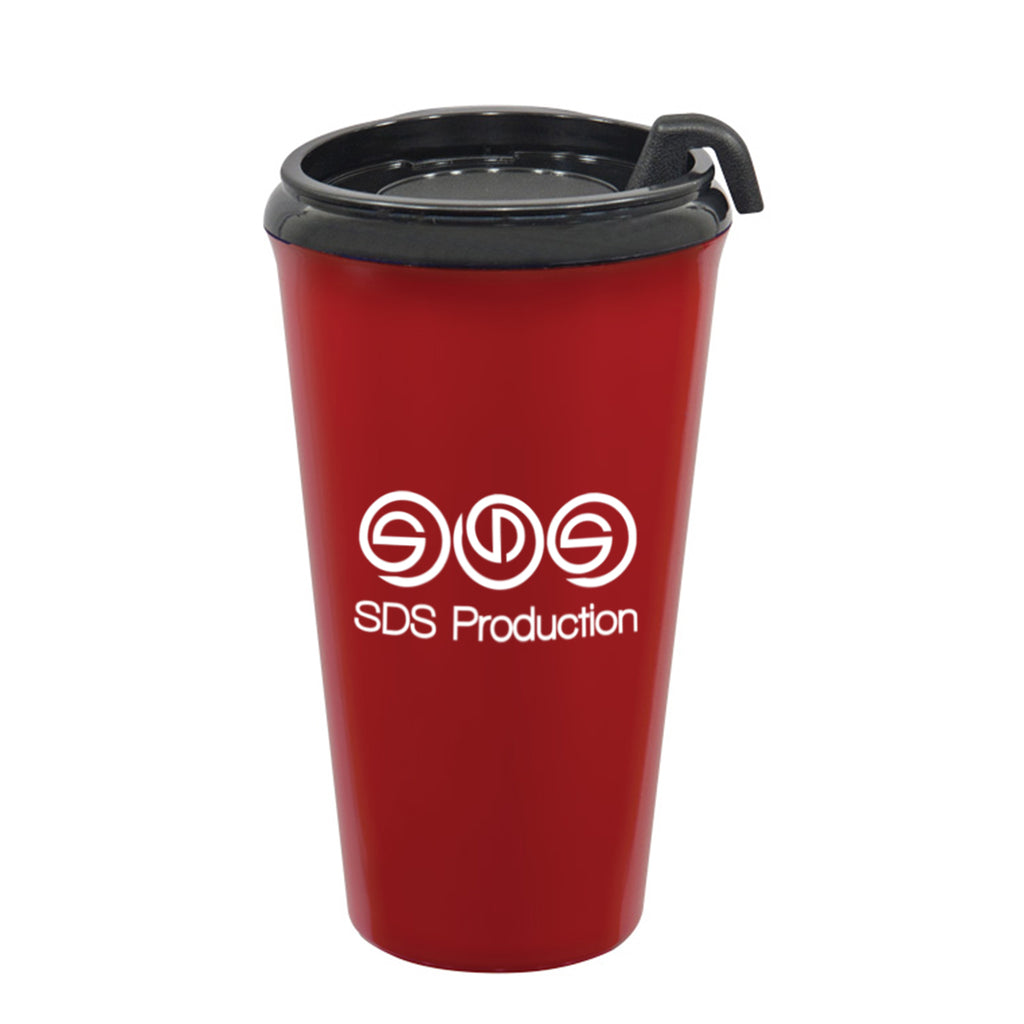 Infinity Tumbler, 16 oz - Red - Silk Screen