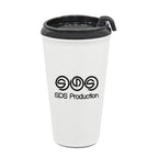 Infinity Tumbler, 16 oz - White - Silk Screen