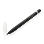 Inkless Aluminum Pen with Eraser Laser Engraving - Black - View 3