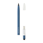 Inkless Aluminum Pen with Eraser Laser Engraving - Blue - View 2