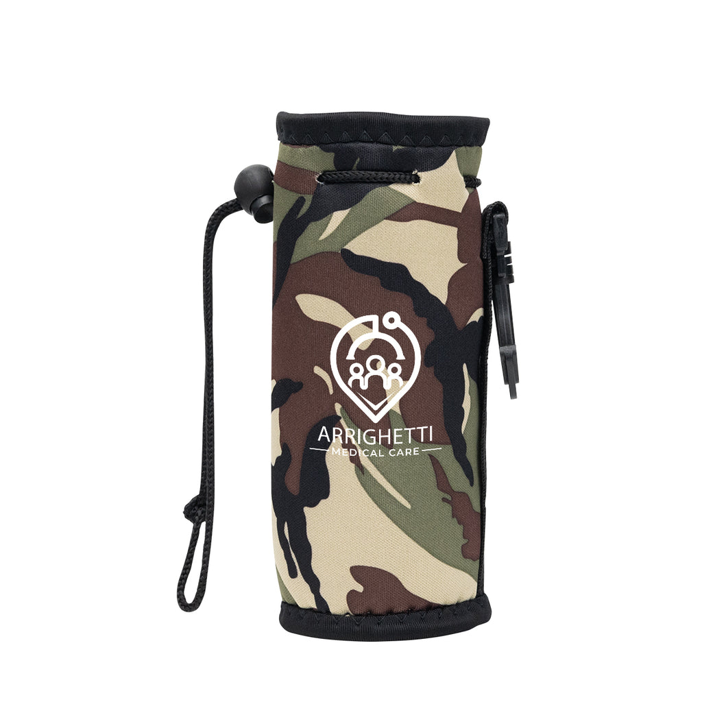 Insulated Bottle Bag - Camouflage - Silk Screen