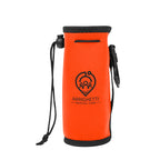 Insulated Bottle Bag - Orange - Silk Screen