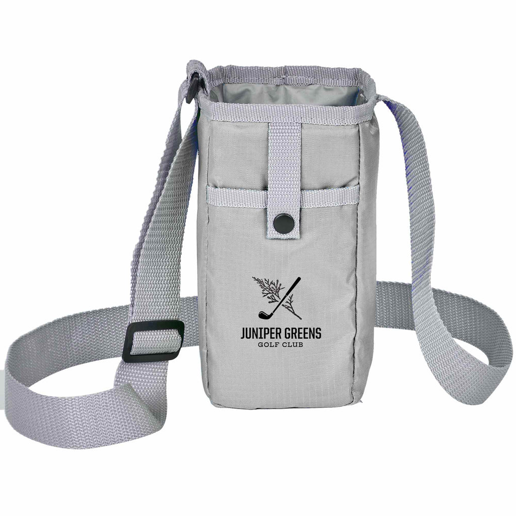 Insulated Bottle Sling for 40 oz Bottles - Gray - Front