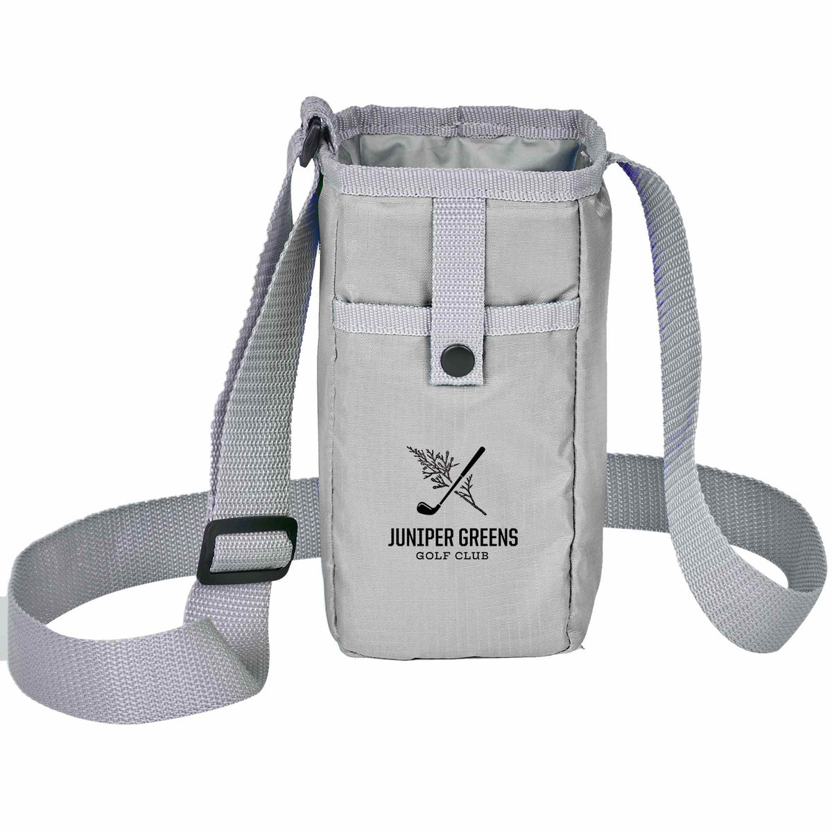 Insulated Bottle Sling for 40 oz Bottles - Gray - Front