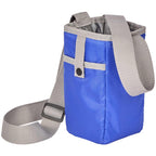 Insulated Bottle Sling for 40 oz Bottles - Royal - Left Angle