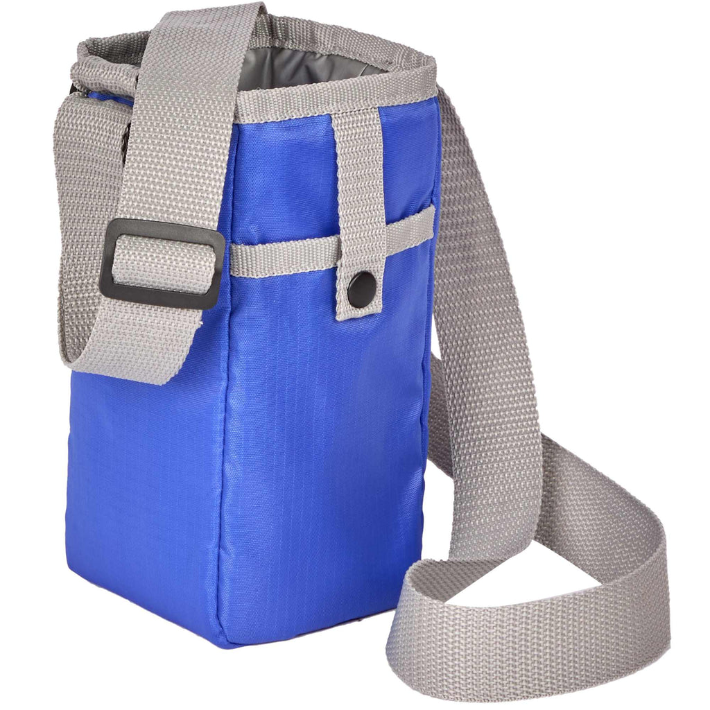 Insulated Bottle Sling for 40 oz Bottles - Royal - Right Angle