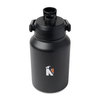 Insulated Stainless Steel Jobsite Jug, 64 oz - Black - View 2