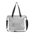 Intrepid Laptop Tote Bag in Recycled PET - Gray - Colorbrite