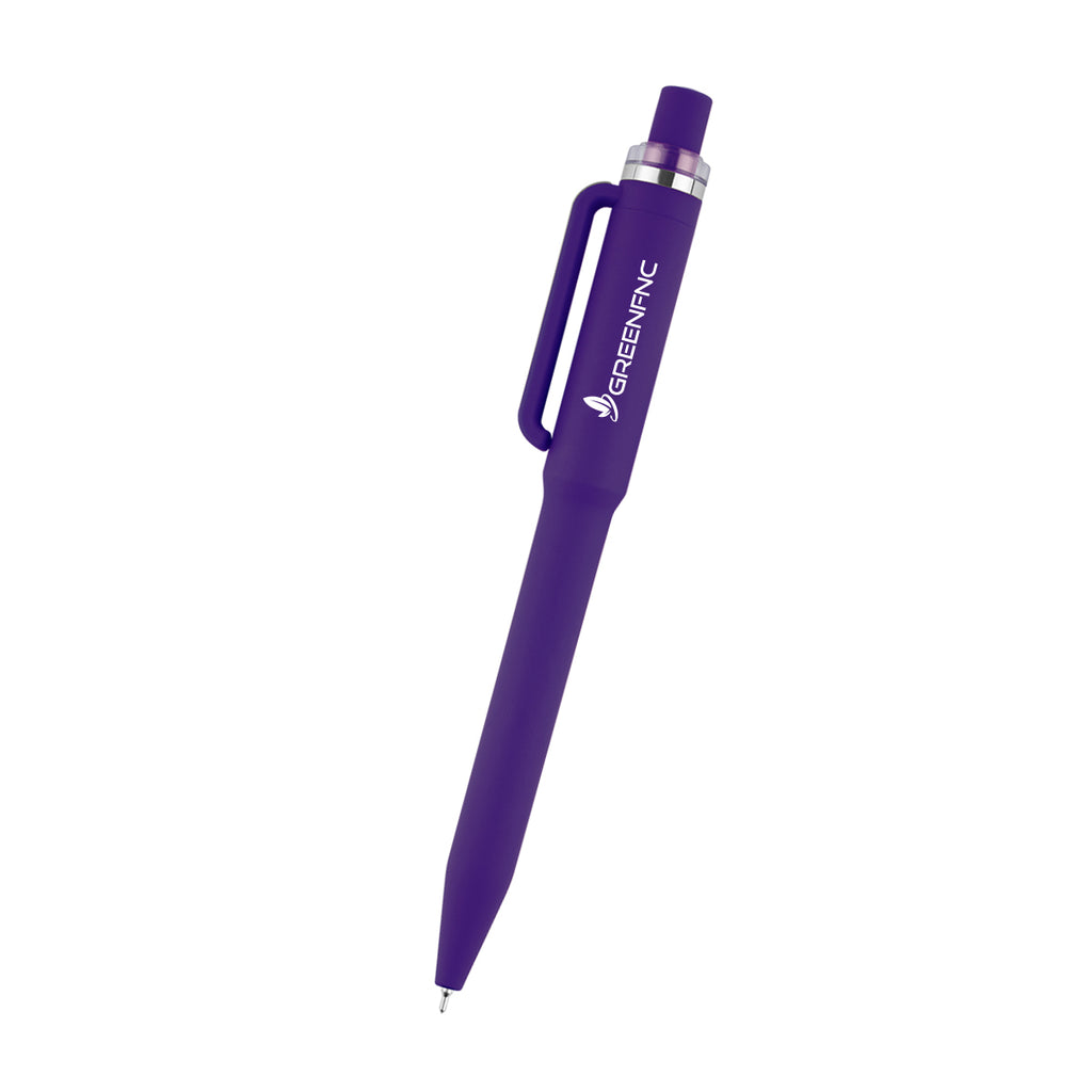 Intrepid Pen in Recycled ABS - Purple - Silk Screen