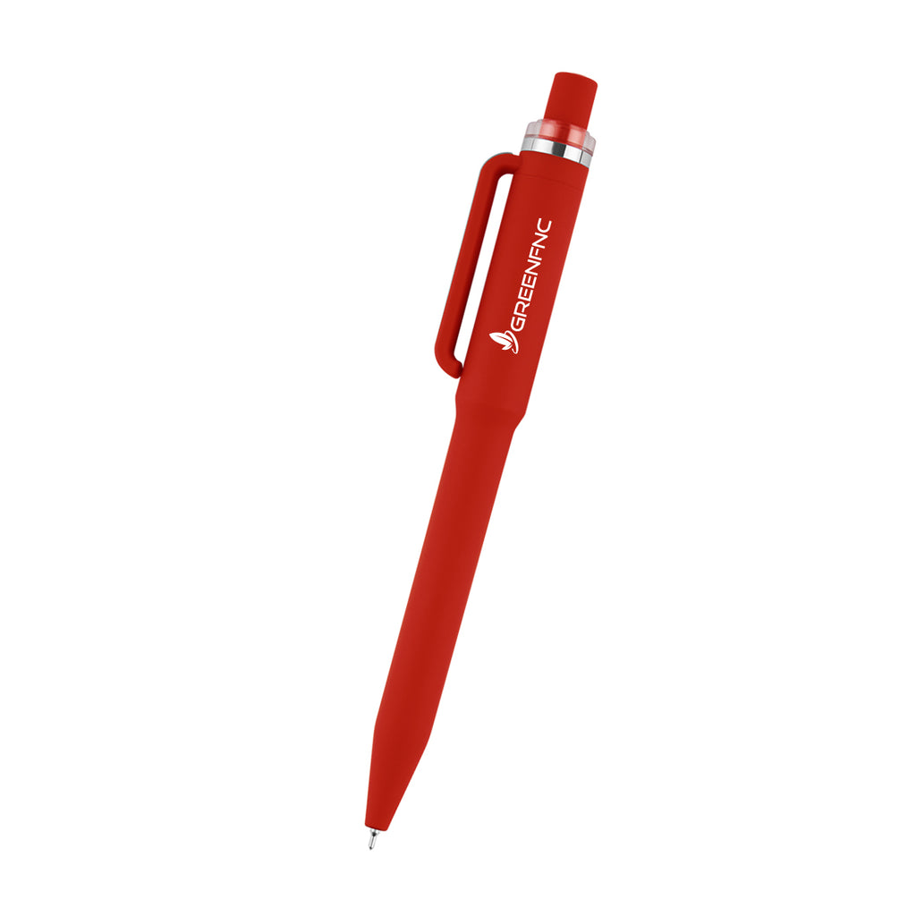 Intrepid Pen in Recycled ABS - Red - Silk Screen