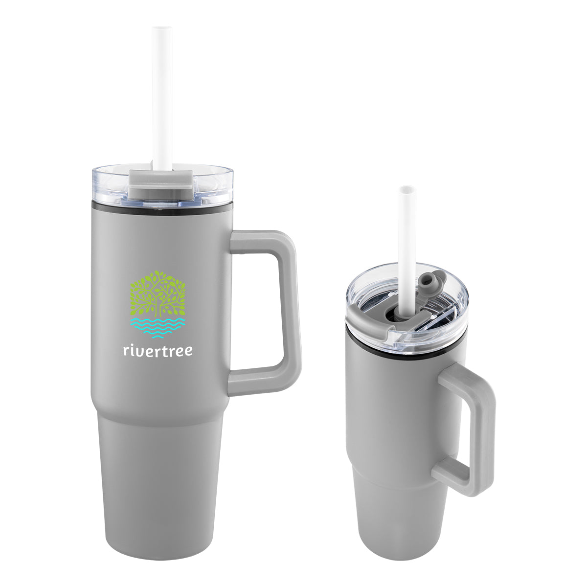 Intrepid Recycled Tumbler, 30 oz - Gray - Colorbrite