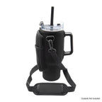 Intrepid Tumbler Sling with Pouch, 40 oz - Black - Side