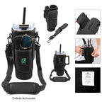 Intrepid Tumbler Sling with Pouch, 40 oz - Intrepid 40 Oz. Tumbler rPET Sling With Pouch