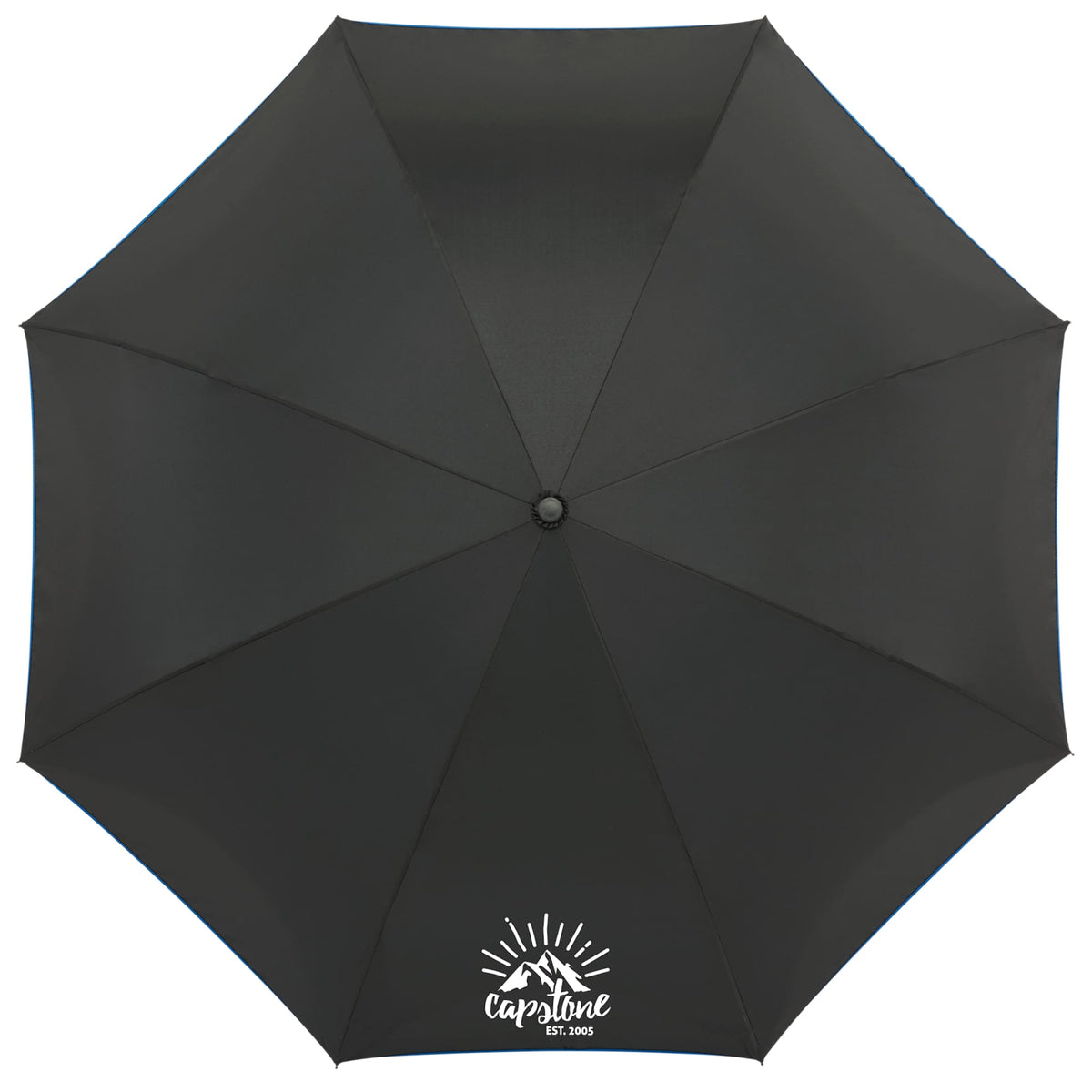 Inverted Umbrella with Recycled Canopy, 48 Inches - Red - Top