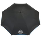 Inverted Umbrella with Recycled Canopy, 48 Inches Transfer - Royal - Front
