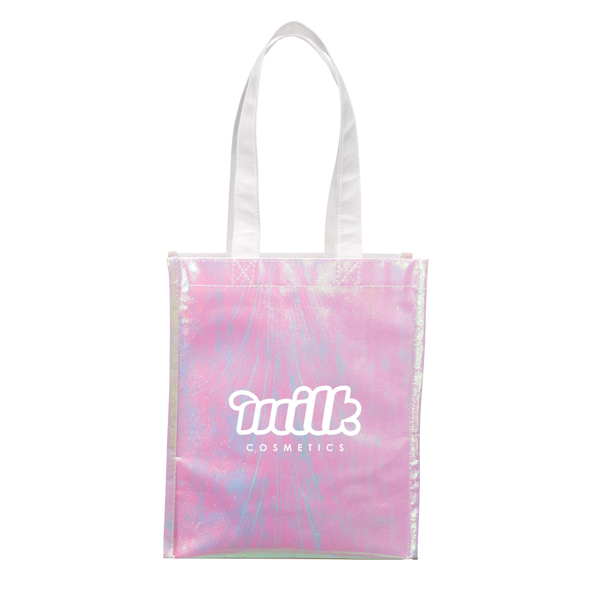 Iridescent Gift Tote in Laminated Non-Woven - Iridescent - Front