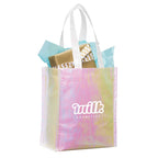 Iridescent Gift Tote in Laminated Non-Woven - Iridescent - Photo