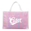 Iridescent Shopper Tote with Wipe-Clean Laminate - Iridescent - Front