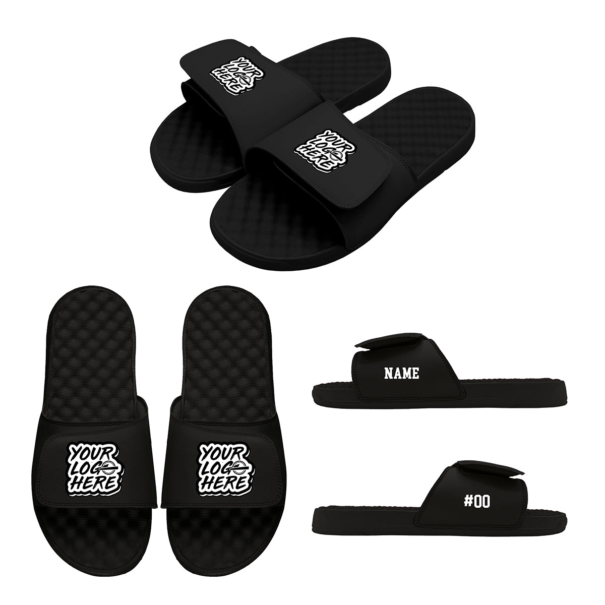 ISlide Slides, Mantra - Black - 4CP
