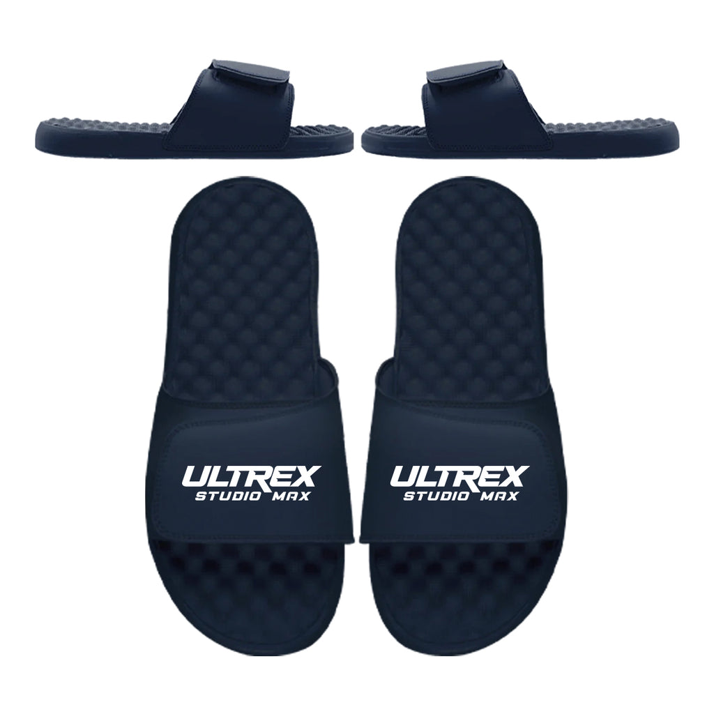 ISlide Slides, Mantra - Navy - Silk Screen