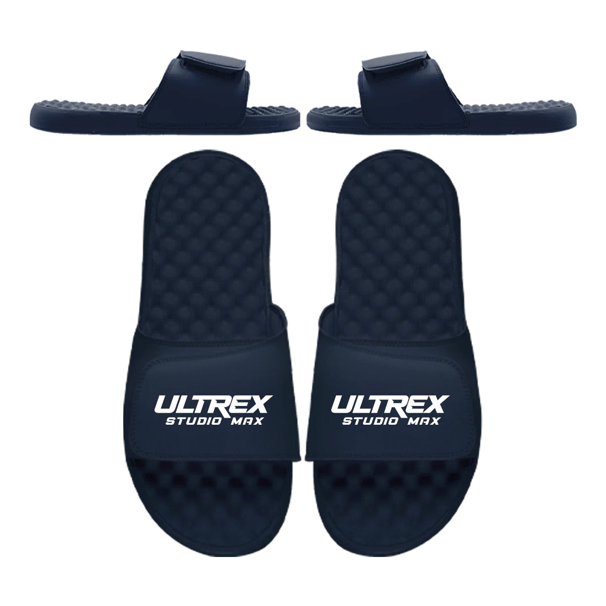 ISlide Slides, Mantra - Navy - Silk Screen