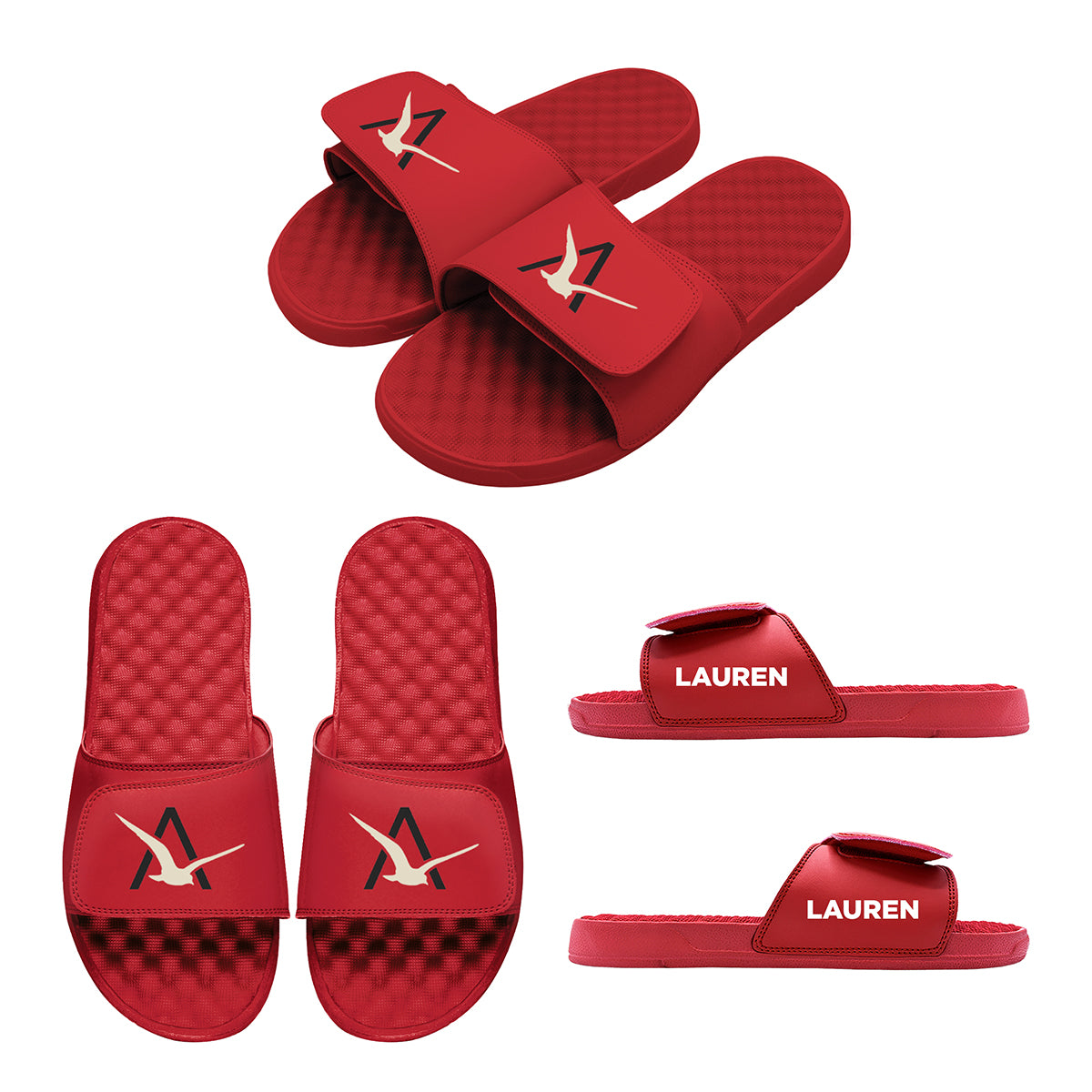 ISlide Slides, Mantra - Red - 4CP