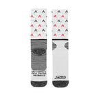 ISlide Socks, Statement - White - Sublimation