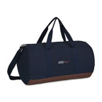 Ivy Barrel Duffel in Recycled Cotton Transfer - Navy - View 2