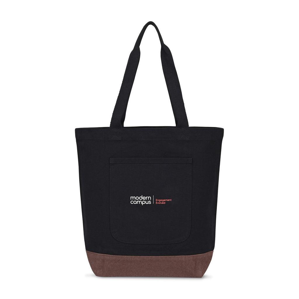 Ivy Everyday Tote in Recycled Cotton - Black - View 1