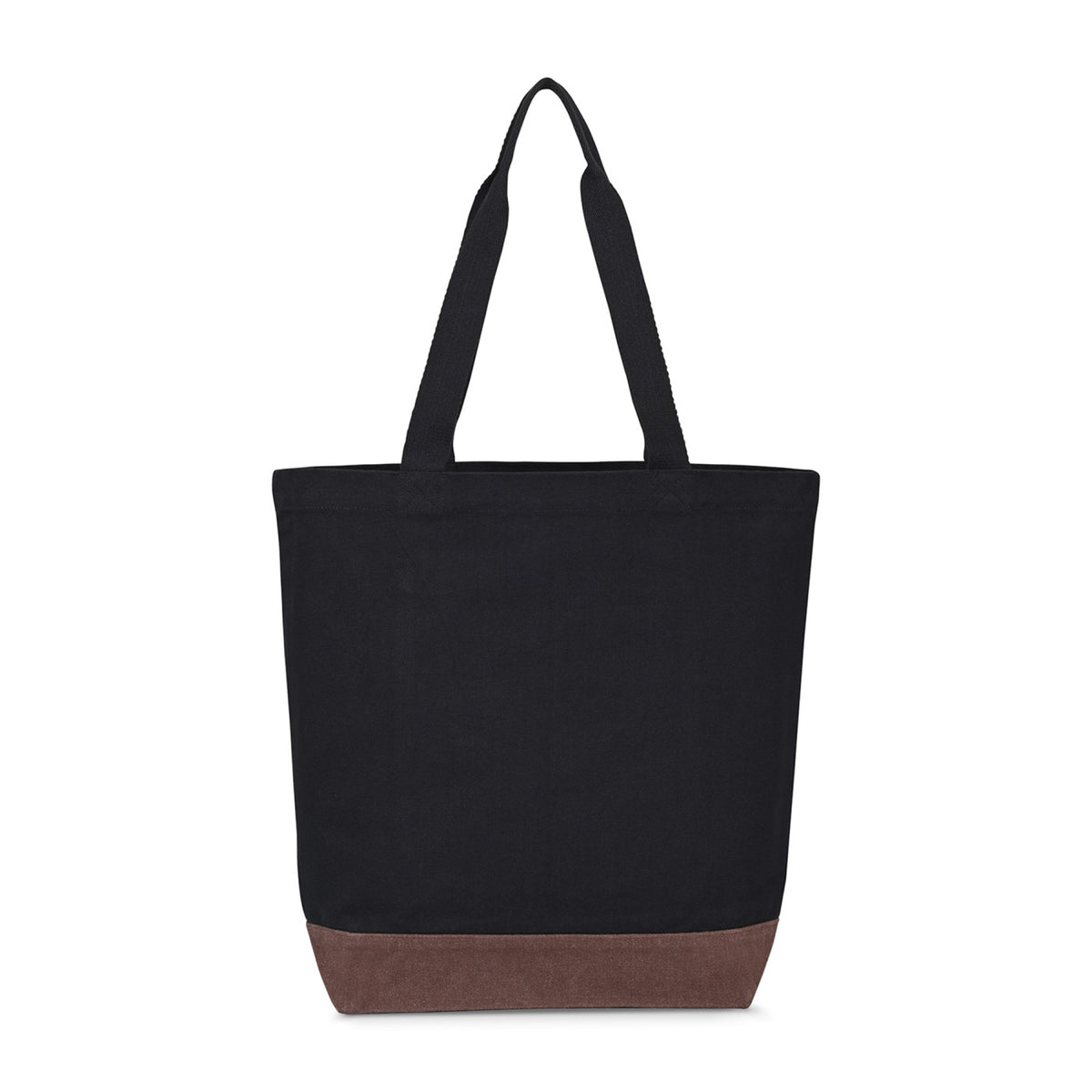 Ivy Everyday Tote in Recycled Cotton - Black - View 3