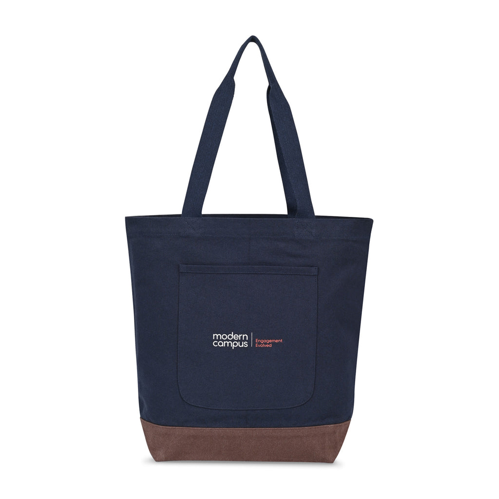 Ivy Everyday Tote in Recycled Cotton - Navy - View 1