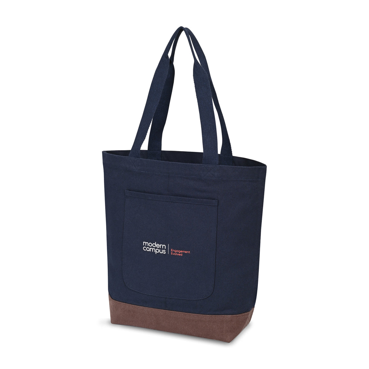 Ivy Everyday Tote in Recycled Cotton - Navy - View 2