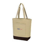 Ivy Everyday Tote in Recycled Cotton Transfer - Beige - View 3