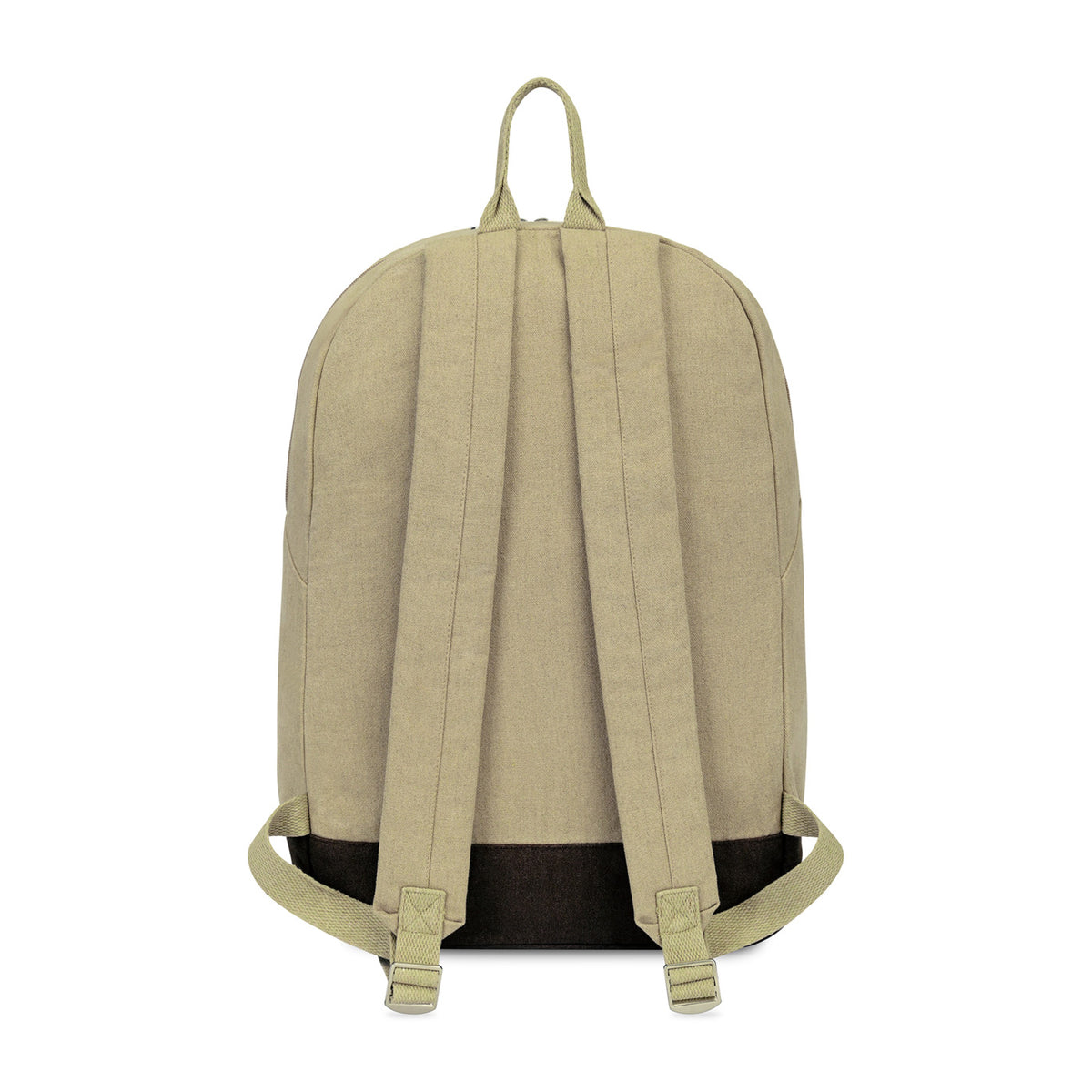 Ivy Laptop Backpack in Recycled Cotton, 16 Inch Transfer - Beige - View 5