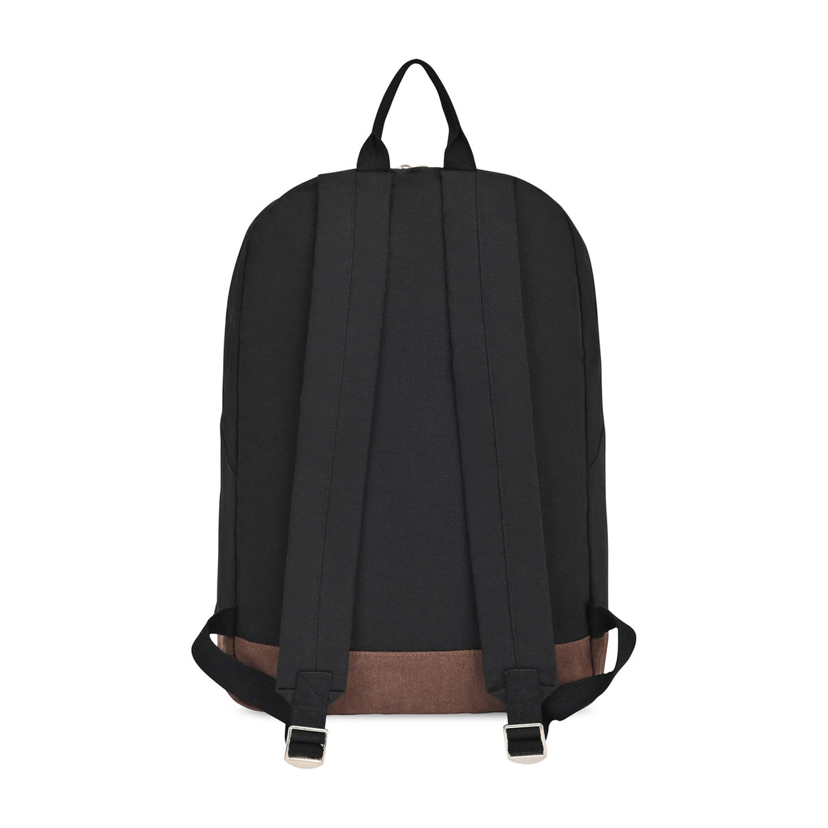 Ivy Laptop Backpack in Recycled Cotton, 16 Inch Transfer - Black - View 4
