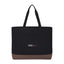 Ivy Large Carry-All Tote in Recycled Cotton - Black - View 1