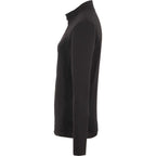 Izu Everything Eco Stretch Full Zip for Women Embroidery - Black - Left Side