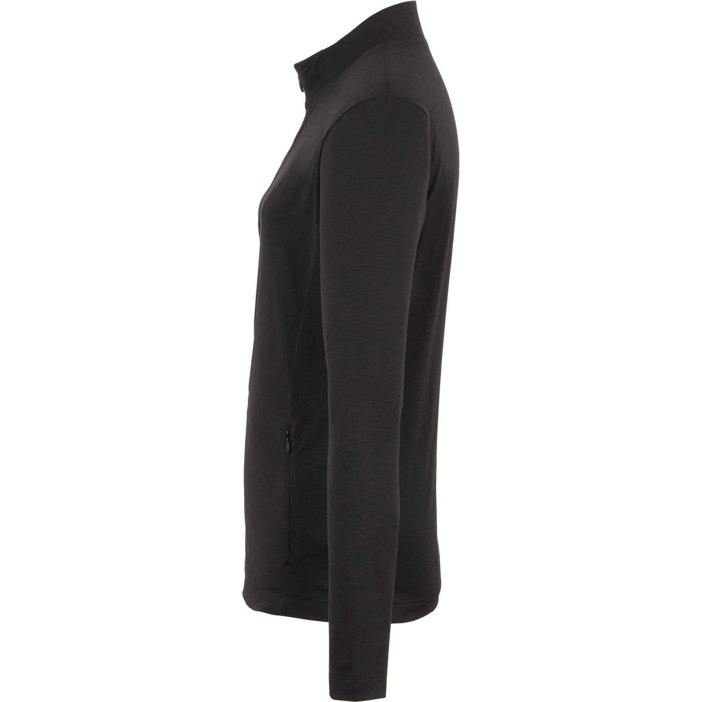 Izu Everything Eco Stretch Full Zip for Women Transfer - Black - Left Side