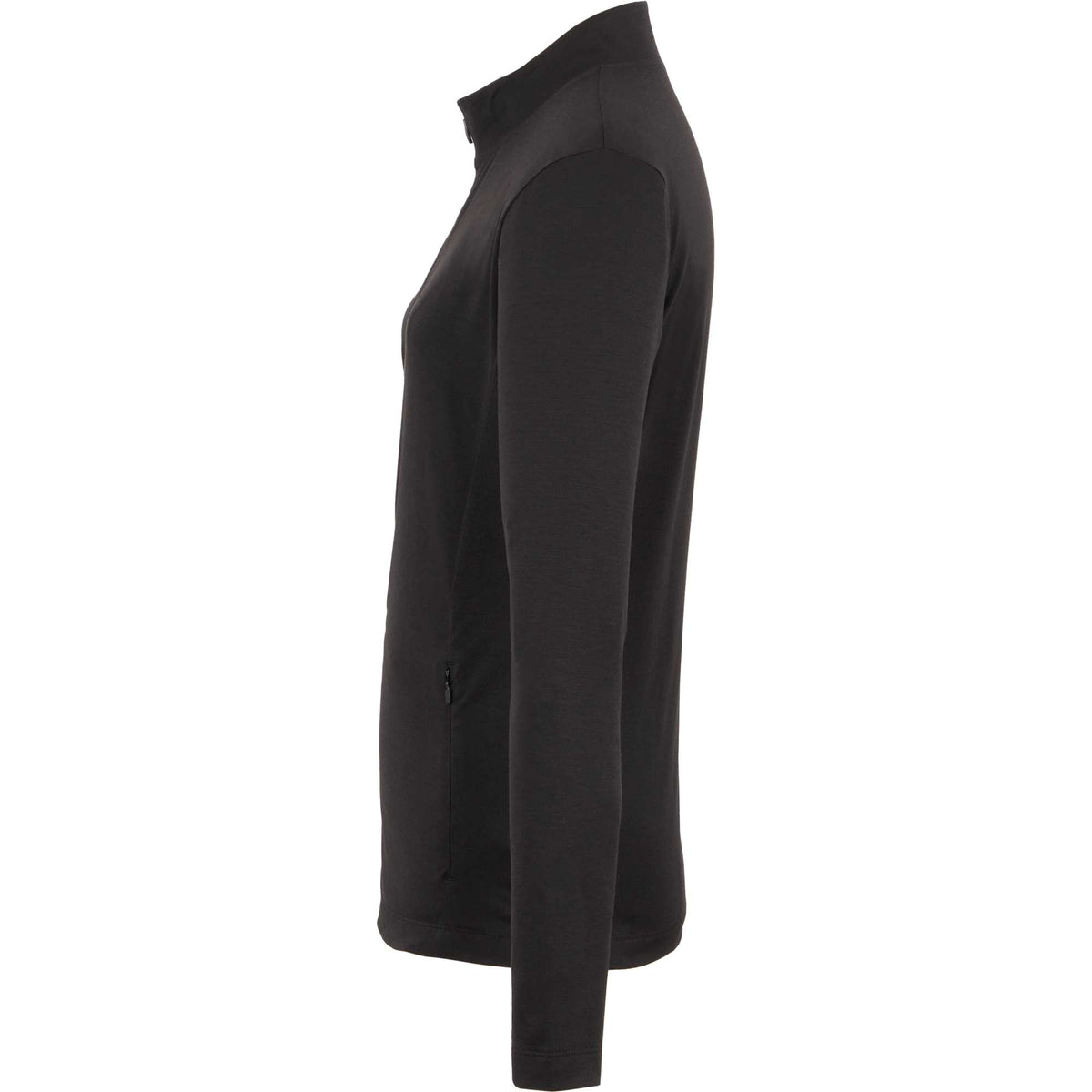 Izu Everything Eco Stretch Full Zip for Women Transfer - Black - Left Side