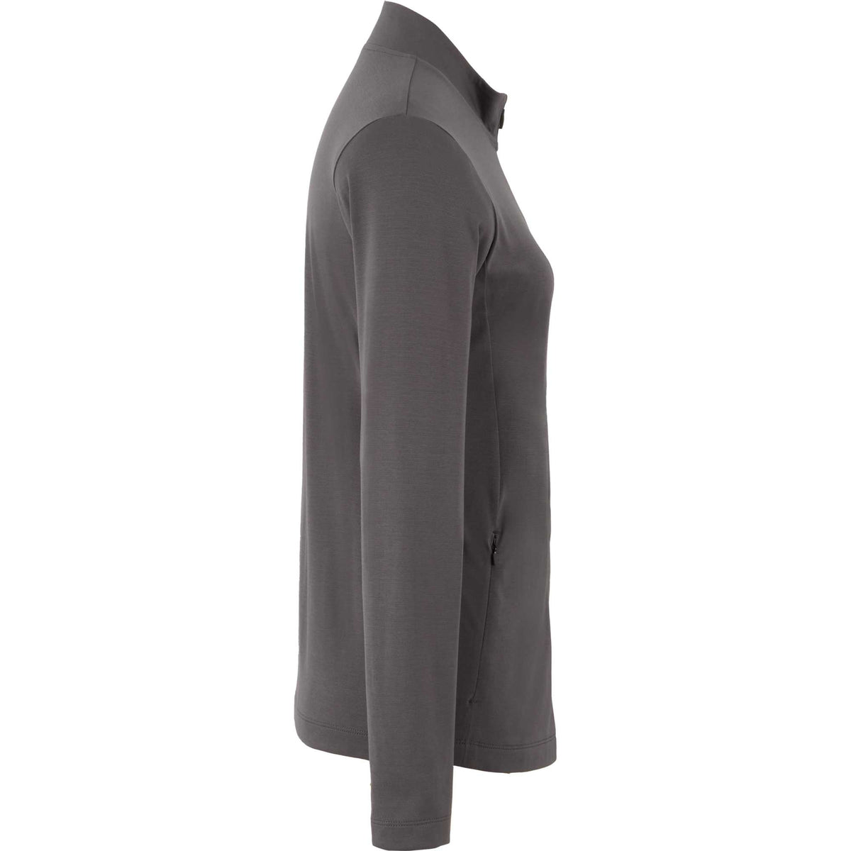 Izu Everything Eco Stretch Full Zip for Women Transfer - Charcoal - Right Side