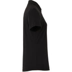 Izu Everything Eco Stretch Polo for Women Transfer - Black - Right Side