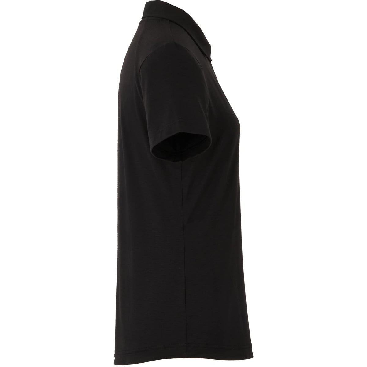 Izu Everything Eco Stretch Polo for Women Transfer - Black - Right Side