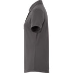 Izu Everything Eco Stretch Polo for Women Transfer - Charcoal - Left Side