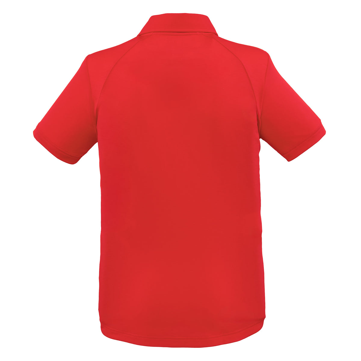 Izu Everything Eco Stretch Polo for Women Transfer - Team Red - Back Flat