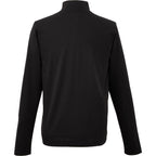 Izu Everything Eco Stretch Quarter Zip for Men Transfer - Black - Back