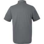 Izu Everything Performance Eco Polo for Men Transfer - Charcoal - Back