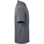 Izu Everything Performance Eco Polo for Men Transfer - Charcoal - Right Side Flat