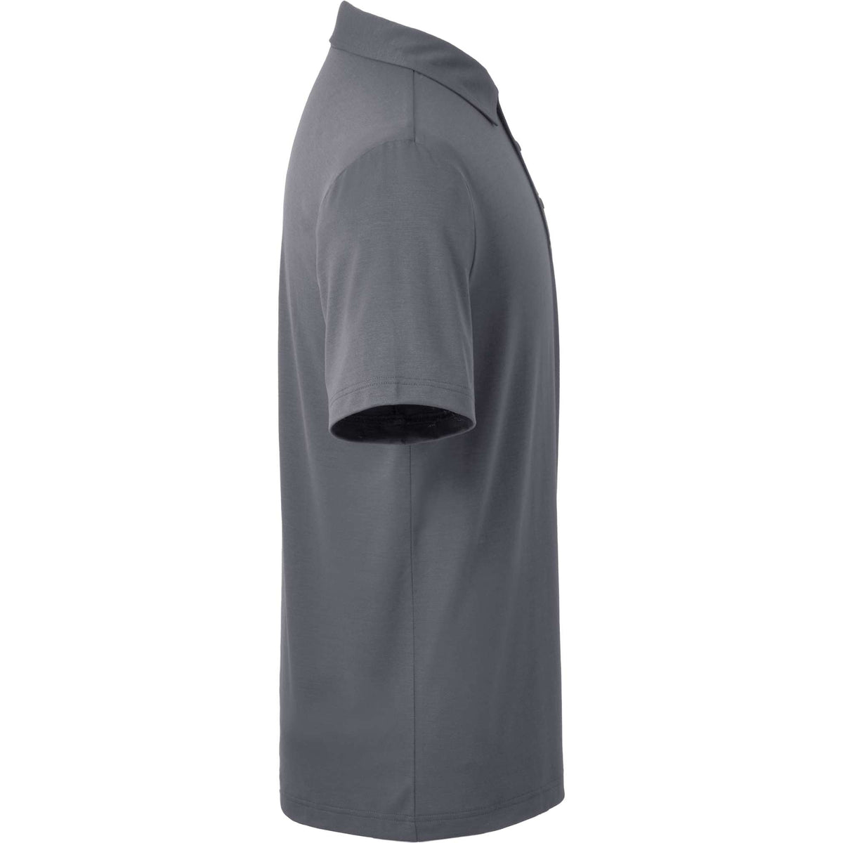 Izu Everything Performance Eco Polo for Men Transfer - Charcoal - Right Side Flat